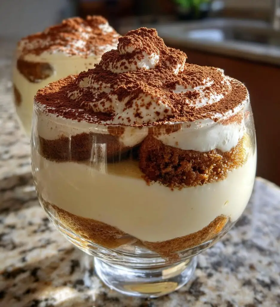 Deser tiramisu w pucharkach – ekspresowy przepis