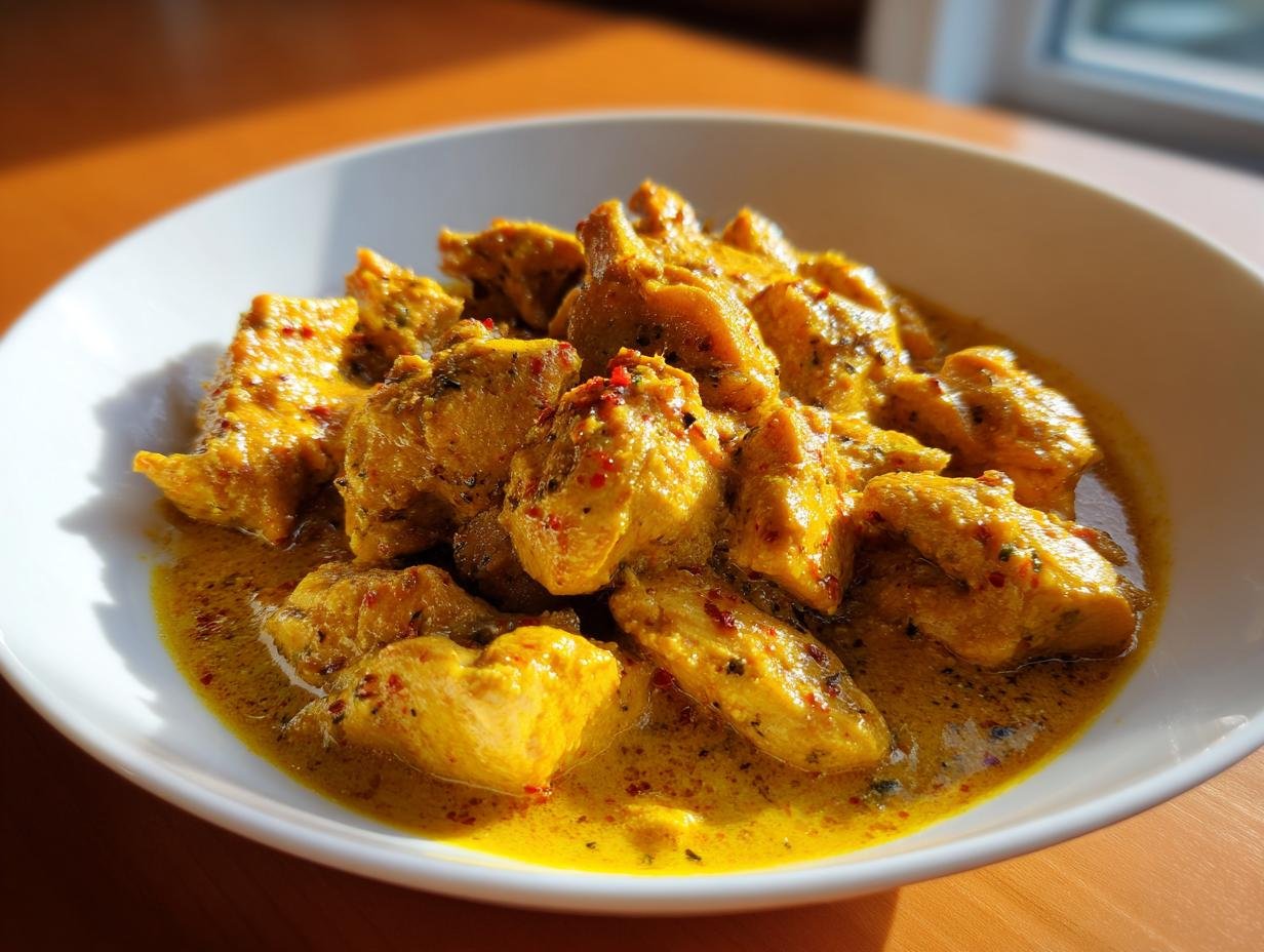 Kurczak w sosie curry z mlekiem kokosowym - detail 2